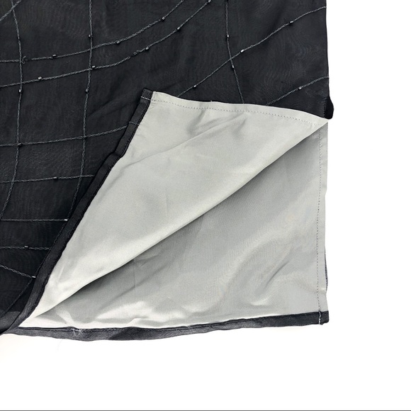 Jacqueline Ferrar silk chiffon embroidery skirt 6 - Picture 3 of 5